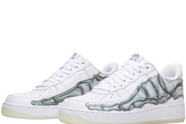 AF1 WHITE SKELETON