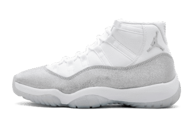 J11 - WHITE METALLIC SILVER