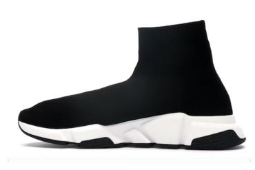 BLNCG - SPEED GRAFFITI TRAINERS BLACK WHITE