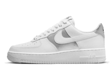 AF1 - WHITE METALLIC SILVER