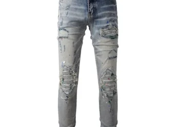 JEANS AMR - BLUE SPLASHES
