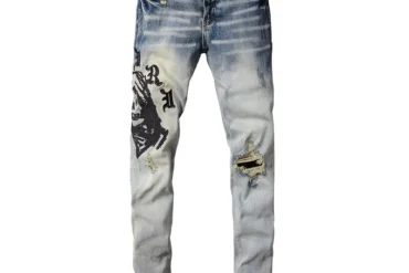 JEANS AMR - BLACK LOGO 2.0