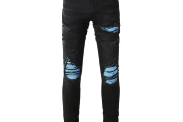 JEANS AMR - BLACK/BLUE