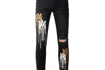 JEANS AMR - LOGO MULTICOLOR